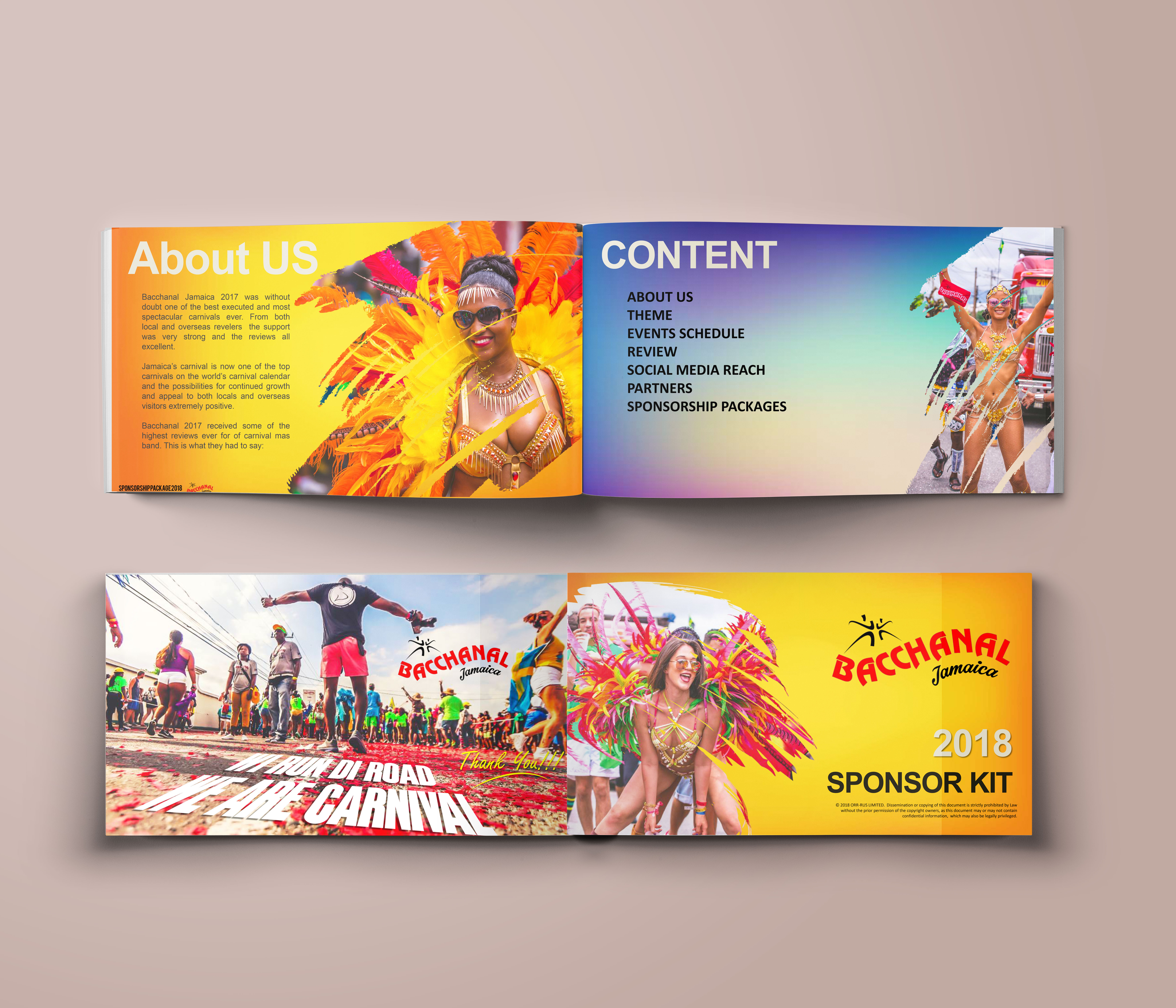 Bacchanal Jamaica Sponsor Kit